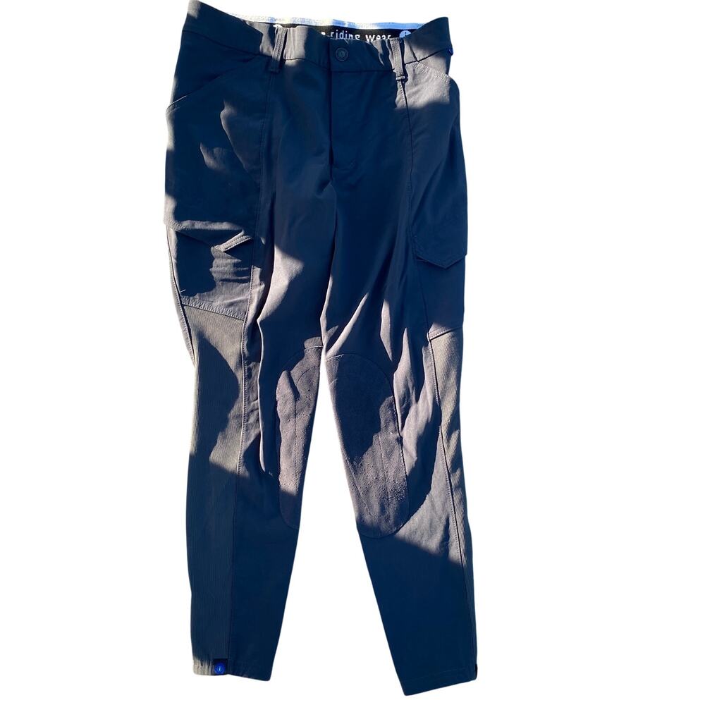 Women's irideon Equestrian Riding Breeches - Dark Gray - Size 30
